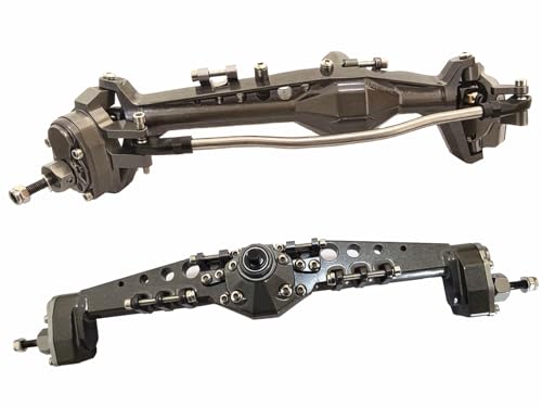Axial Capra Portal Axle Set | CNC Aluminum Front Rear Complete Axles for 1.9 UTB | 1/10 RC Crawler Metal Upgrade