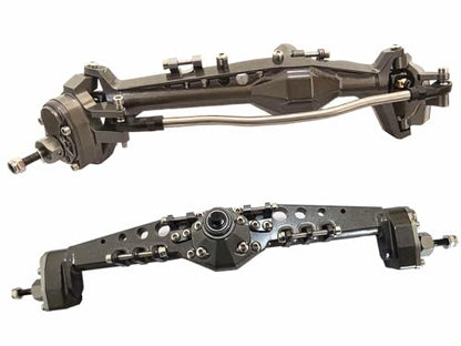 Axial Capra Portal Axle Set | CNC Aluminum Front Rear Complete Axles for 1.9 UTB | 1/10 RC Crawler Metal Upgrade
