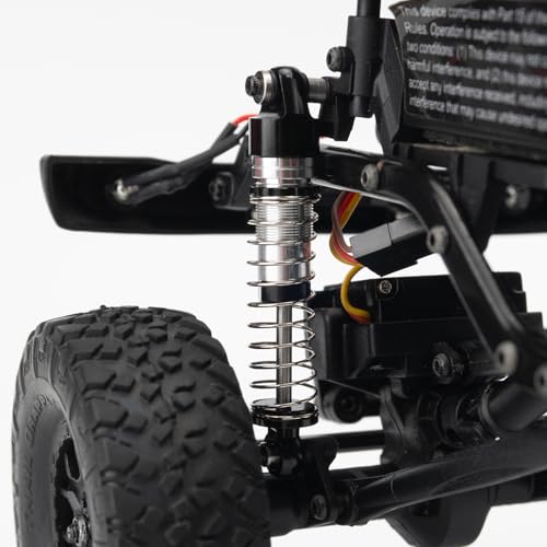 RCLIONS RC Car Shocks 43mm Oil Shock Absorber for AXIAL SCX24 1/24th RC Crawler Car Upgrade Parts - size: 43mm