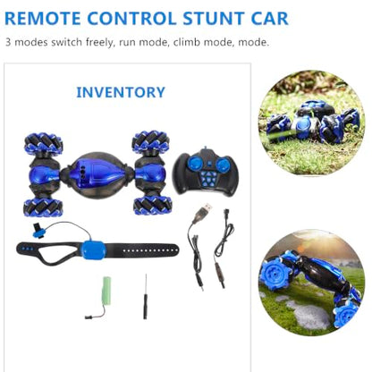 1/18 Scale Mini Rc Stunt Car with Gesture Induction, 4 Drive Flexible Maneuvering, 2.4ghz Remote for Ages 6, Random Color