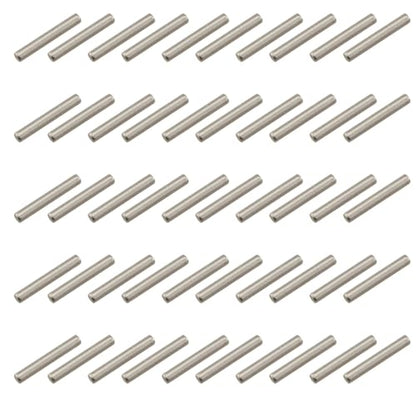 50PCS Silver 1.5x10mm Dowel Pin Hex Wheel Hub Nut Pin Spare Parts for RC Car
