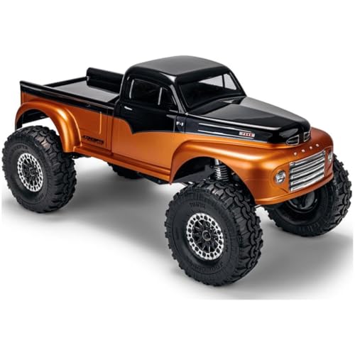 J Concepts 0668 1950 Ford F-1 Grandpa 1/10 Rock Crawler Body (Clear) (12.3 inch wheelbase)
