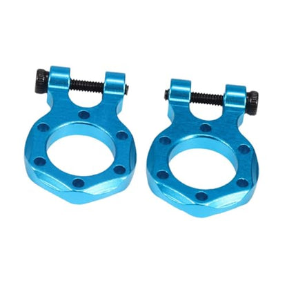 DYNWAVE 2 Pieces RC Tow Hook Aluminum Alloy, Light Turquoise Shackle Shackle, CNC, 1/10 RC Crawler Vehicle, RC Car Accessory, Easy & Replacement