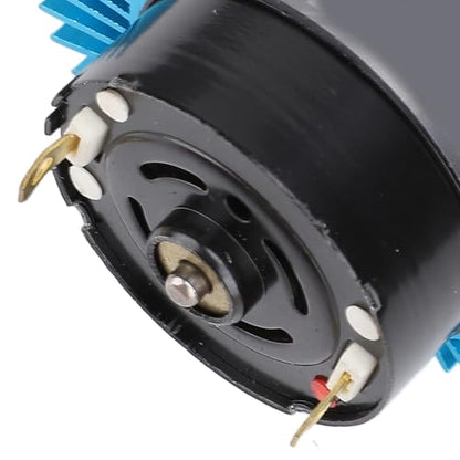 Alomejor 550 RC Car Motor, Brushed Motor with Cooling Fan and Heat Sink, for Axial SCX10 HPI JL 90046 Slash 1:10 RC Crawler (21T) - size: 21T