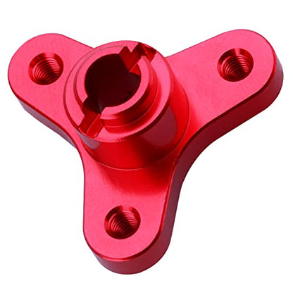 Slipper Clutch Eliminator for Traxxas 1/10 Rustler VXL Slash Stampede Bandit XL5 2WD Gearbox Parts (Red) - color: Red