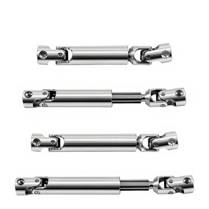 Stainless Steel Center Drive Shafts for Redcat Ascent-18 Rc Car Upgrade Parts Crawler Accessories 1/18