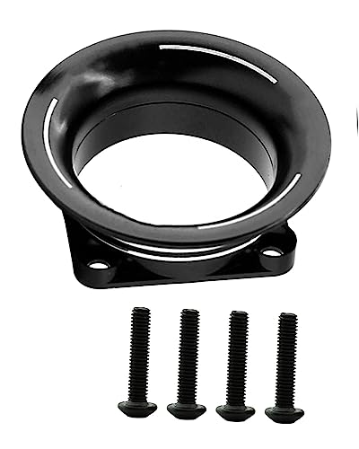 Unifizz Black Motor ESC Cooling Fan Cover RC Car Fan Cover Metal Compatible with 1/10 RC Drift Car Sakura D3 D4 XIS XI HSP Improve Engine Cooling Performance Cooling