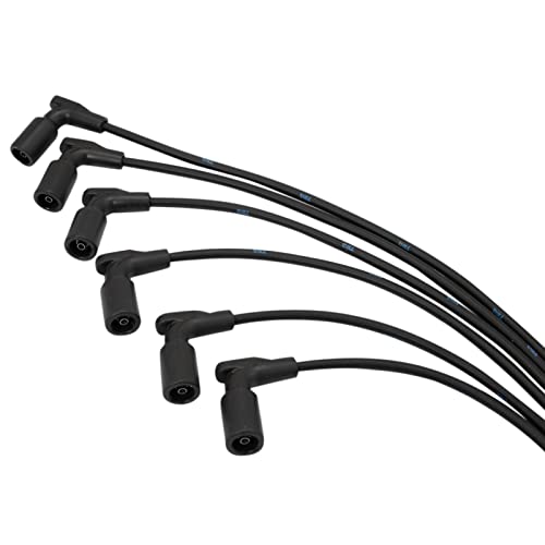 TRQ Ignition Spark Plug Wire Kit Set | For GMC Chevrolet Van Truck 4.3L V6 - style: IWA69057