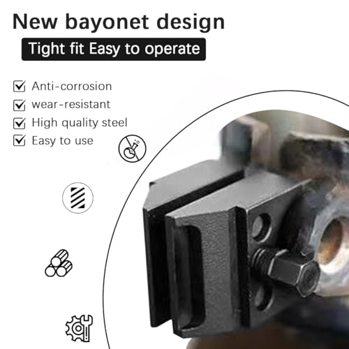 BESULEN Suspension Strut Spreader Tool Steering Knuckle Splitter Dul-Sided | Chrome-vanadium steel construction, double-ended design, uses 10mm hand kit, fits hub separation tasks, auto repair