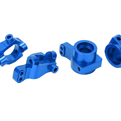 RC Block C Hub Carrier, Aluminum Alloy Steering Cup Upgrade Part Set for LOSI 22S 1/10 Rear Drive Short Course Truck (Blue - color: Blue