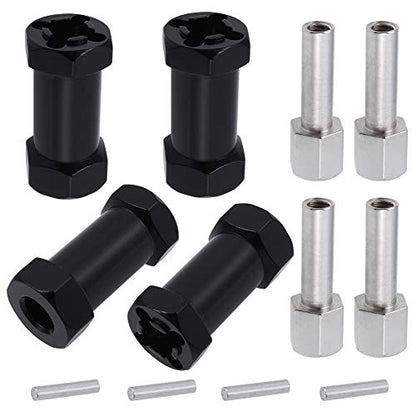 RC 12mm Hex Hub Extension 25mm Offset Wheel Spacers Longer Combiner Coupler for 1/10 Crawler Truck (25mm) - size: 25mm