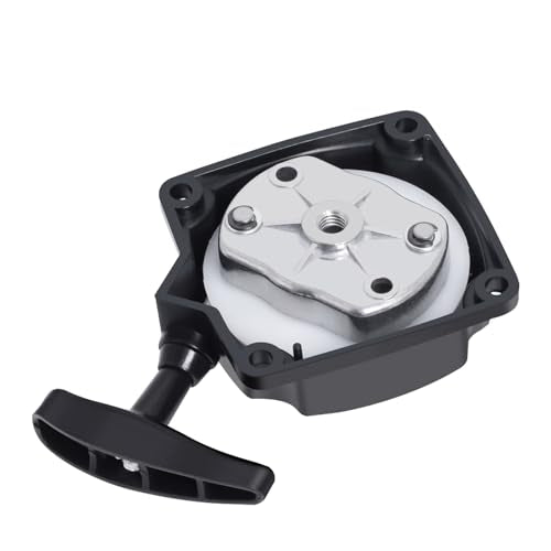 Gekufa 33cc Recoil Pull Start Starter for Compatible with ATVs Pocket Dirt Bike 43cc 47cc 49cc 50cc Gas Scooters Pocket Bikes Mid-Bikes Mini-Choppers Small Quads with Claw Pawl Cog (Set of 2)