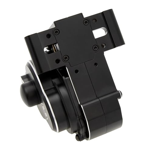 MEUS RACING Transmission Case Gearbox Housing for 272 272RTraxxas VXL 2WD Slash Bandit Rustler Stampede Drag Slash C10 Mustang 5.0 F-150 Raptor (Black) - color: Black