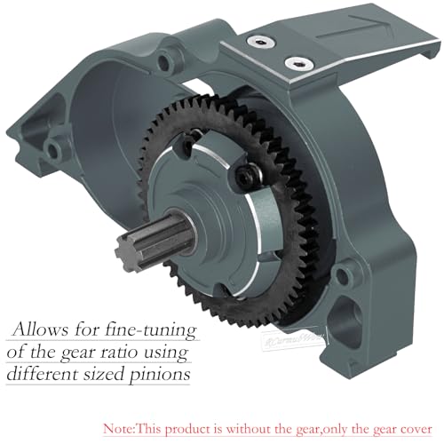 RC Alloy Center Transmission Box Upgrades Part for 1/101/10 Kraton/Outcast 4S V2,Senton/Vorteks 223S V4,1/8 Mojave 4S BLX,Typhon 223S V4,Aluminium Center Gear Box Hops Up,Titanium