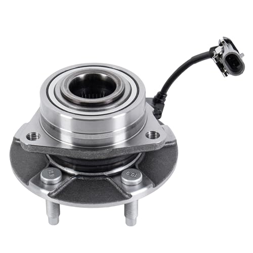 513189 Front Wheel Hub Bearing Assembly Compatible with 2005-06 Equinox | ABS 5 Lugs Automotive Replacement Front Wheel Hub Assembly Compatible with 2005-2006 Chevy Equinox, 2002-2007 Saturn Vue - size: 513189/1PC