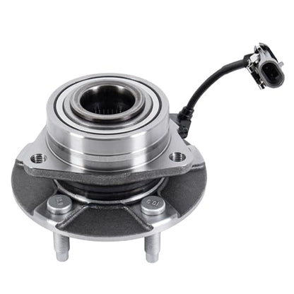 513189 Front Wheel Hub Bearing Assembly Compatible with 2005-06 Equinox | ABS 5 Lugs Automotive Replacement Front Wheel Hub Assembly Compatible with 2005-2006 Chevy Equinox, 2002-2007 Saturn Vue - size: 513189/1PC