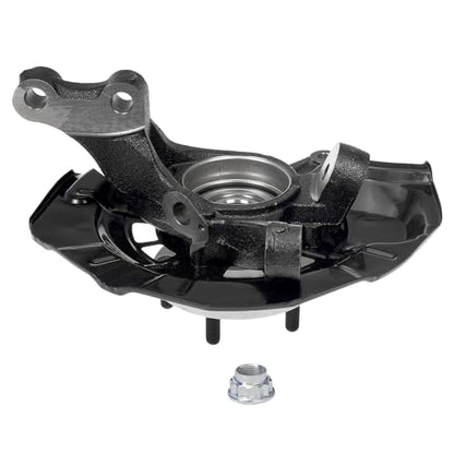 Detroit Axle - 4pc Steering Knuckles Kit for 07-11 Toyota Camry, 07-12 | Lexus ES350, 2 Front Steering Knuckles & Wheel Bearing Hubs 2 Rear Wheel Bearing Hubs 2007 2008 2009 2010 2011 Replacement - size: 4UW50555/Kit