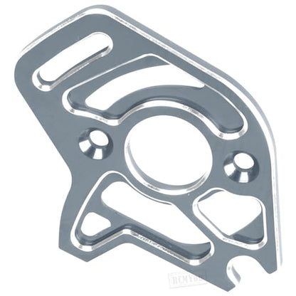 Aluminum RC Motor Mount Upgrades Part for 1/10 Slash 4x4/Slash 4x4 VXL,Alloy Motor Plate Hops Up,Titanium - color: Titanium - Upgrades Part