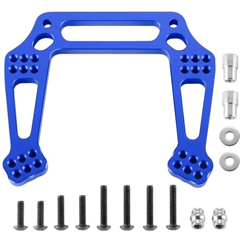 RC Cars Spare Parts For Traxxas For Slash 1/10 Metal Front Rear Shock Mount Steering Blocks Linkage Adapter 2Wd Short Course Truck Parts RC(Front Shock Mount) - color: Front Shock Mount