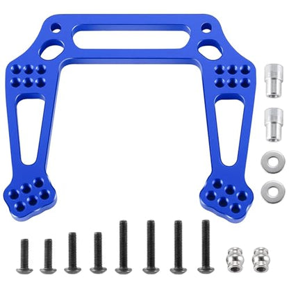 RC Cars Spare Parts For Traxxas For Slash 1/10 Metal Front Rear Shock Mount Steering Blocks Linkage Adapter 2Wd Short Course Truck Parts RC(Front Shock Mount) - color: Front Shock Mount