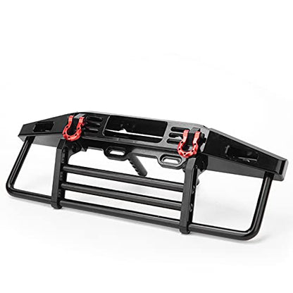 Srliya Metal RC Car, Adjustable Front Bumper Accessories, Fit for SCX10 1/10 RC Crawler Car