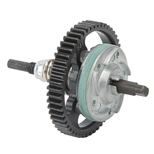 53T Steel RC Car Differential Assembly with 15T 17T 19T Pinions Gear Sets for 1 10 RC Car High Strength Metal Differential Gear for RC Car Upgrade Motor Gear