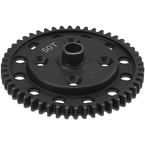 Steel 50T Spur Gear Main Transmission Gear Compatible with Arrma 1/8 Kraton Talion Senton Outcast Notorious 1/7 Infraction Limitless RC Car