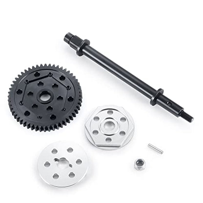 Gearbox Gear Modification Kit for Axial SCX6 JLU Jeep Trail Honcho | Metal Steel Motor Gear Set AXI05000 AXI05001 1/6RC Crawler Truck Buggy Upgrade Parts
