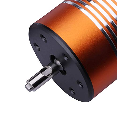 HobbyPark 540 Brushless Motor 5900KV 3.175mm Shaft w/Heatsink Upgrades for 1/10 RC Car Truck Traxxas Slash 2WD 4x4 Redcat Volcano EPX Arrma Granite ECX Losi