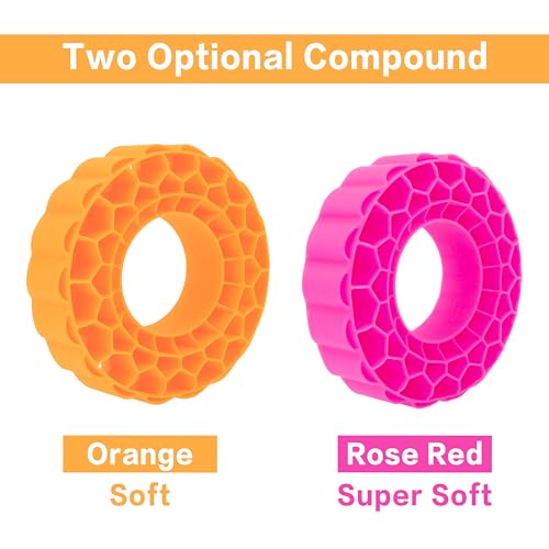 MEUS RACING Soft Silicone Rubber Inserts for 118-122mm 1.9" Tires (Soft) - color: Soft