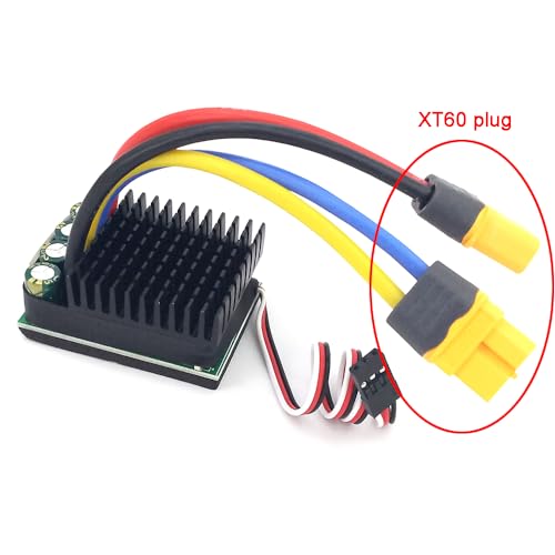 3S-7S 10V-32V 50A 480A Brushed ESC Speed Controller BEC 5V 2A for DC Brush Motor 550 775 795 RC Boat RC Car Tank Crawler Truck