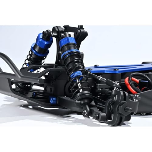 TOUCAN RC HOBBY 1/8 19.7Inches RH820 Remote Control Off Road Car 60-70KM/H High Speed RC Model Vehicle Flysky Radio RTR No Light System for Age 14+ - color: Blue