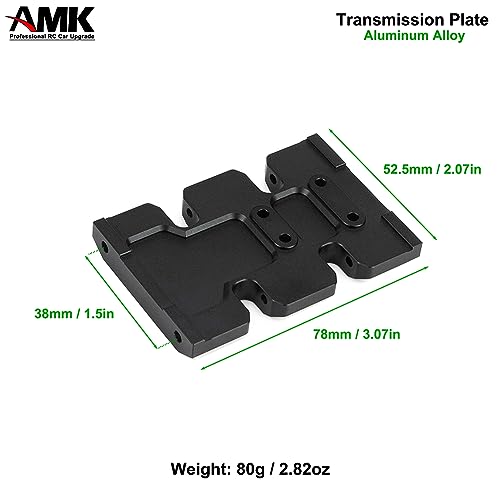 AMK Carbon Fiber SCX10 Chaissis Frame Rails DIY 313mm Wheelbass 1/10 RC Crawler Body LCG Builder Kit with Servo Mount Axial SCX10 I II Upgrades (5 in 1) - color: 5 in 1