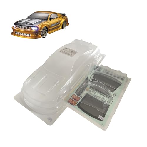 1/10 Scale RC Onroad Racing Drift Touring Car Transparent Clear Lexan Body Shell (GT350) - style: GT350