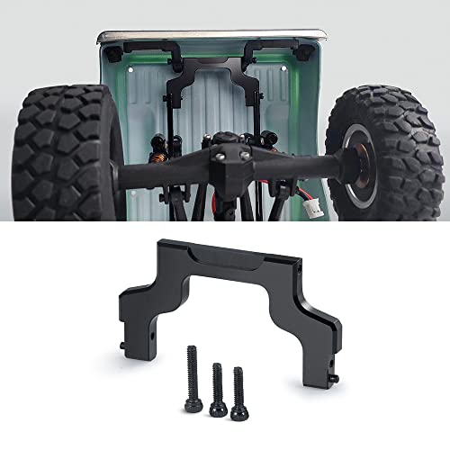 RCLIONS Aluminum Front&Rear Bumper Mount Plate for Axial SCX24 AXI00001 Upgrades 1/24 RC Crawler Car Accessories