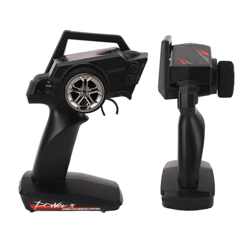 RC Remote Controller and Receiver Set 2.4GHz Anti Interference High Performance Precision Control for WLtoys 12428 12427 12423 124006 RC Cars