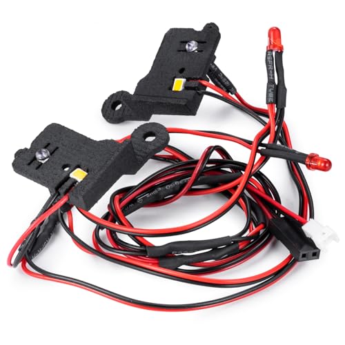 Resin RC Front & Rear LED Light Kits Headlight Taillight | Upgrade Parts, For 1/18 Tra-xxas TRX4M F150, RC Crawler Car