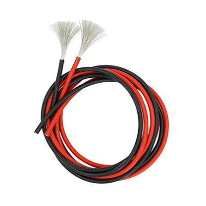 BNTECHGO 10 AWG Silicone Wire Red and Black Each 10ft Tinned Copper Wire | Flexible 10 Gauge Stranded Wire Silicone Rubber Insulation For RC Models, Drone, Robot, Battery, EV Charger, 3D Printer, DIY - color: Silicone Wire Red and Black, size: 10 silicone