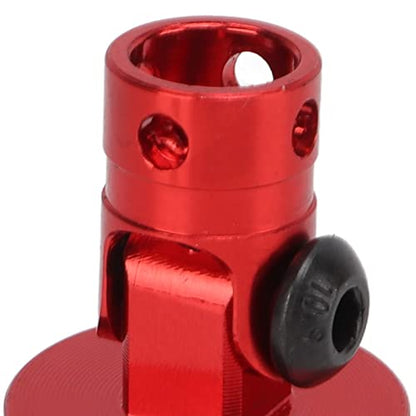 CHICIRIS RC Car Body Post Mount Set, Lightweight Aluminum Support Column for 1/8 1/10 Remote Control Vehicle (1 - color: Red