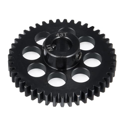 Steel Pinion Motor M1 8mm 43T Gears for ARRMA 4WD Tra-xxas X-MAXX | 1/5 1/7 1/8 RC Car Upgrade - size: 43T