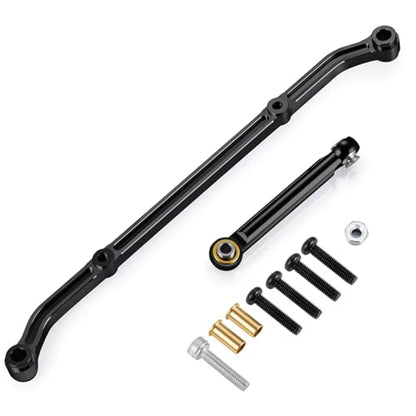 RC Models For Axial For SCX10 1/10 RC Remote Control Crawler Car Accessories Truck Spare Parts Aluminum Steering Linkage Link Arm Set
