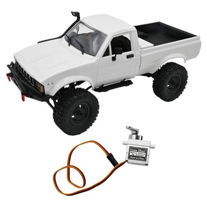 9g Metal Digital Micro Gear Servo 6kg for WPL MN 1:16 RC Truck Car | All-metal digital micro servo,6kg torque.Upgrade for WPL B1/B16/B36/B14/B24/C14/C24/C34 & MN D90/MN99S/MN45.