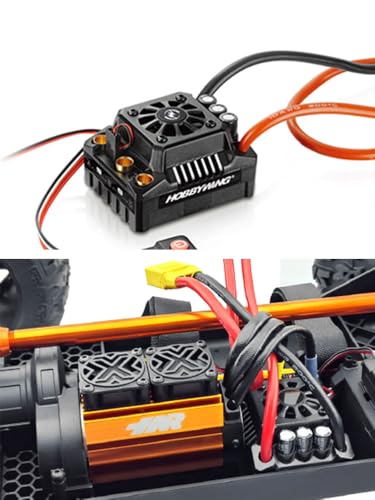 HNR Mars-X 1:8 Scale 4WD Off-Road Vehicle, 6S Power System, Hobbywing MAX8 ESC, Brushless Motor, 90+ kmh, RED