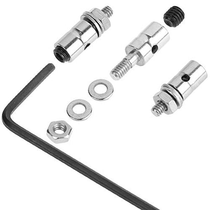 Hobbypark 20pcs 1.3mm Adjustable Pushrod Connector Linkage Stopper & Φ1.2mm x L180mm Steel Z Style Pushrods Parts for RC Airplane Plane Boat Replacement