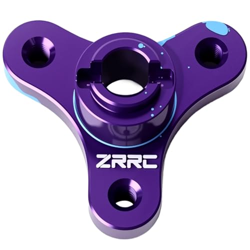 Aluminum RC Slipper Clutch Eliminator Gears for 2WD Traxxas 1/10 Stampede/Slash/Rustler/Bandit VXL XL5 Transmissions Gearbox Case Upgrades (Blue-Purple) - color: Blue-black