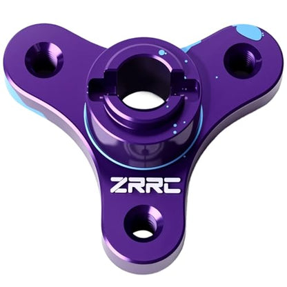 Aluminum RC Slipper Clutch Eliminator Gears for 2WD Traxxas 1/10 Stampede/Slash/Rustler/Bandit VXL XL5 Transmissions Gearbox Case Upgrades (Blue-Purple) - color: Blue-black