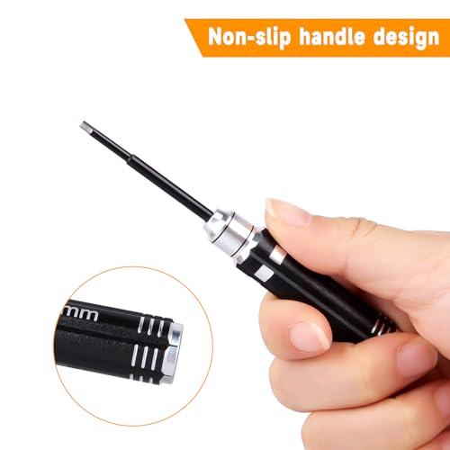 Multi-Size RC Screwdrivers Set Hex Nut Phillips Driver RC Tools for Axial SCX24 Traxxas TRX4M Losi Mini-T 2.0 Wltoys Tamiya HSP HPI 1/24 1/18 RC Crawler Truck Buggy Models