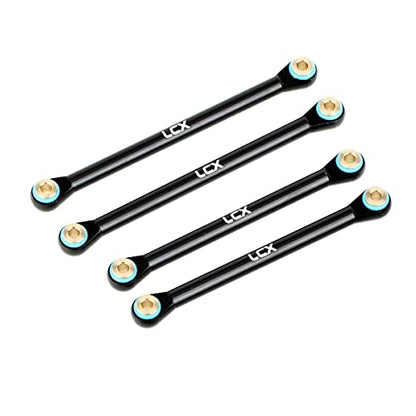 LCX Racing 1/18th RC Crawler Car Aluminum Steering Link Set Upper Link Set for Axial Capra UTB18 Unlimited Trail Buggy, Upgrades Parts Accessories (Upper Link Set)