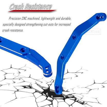 Alloy Body Mount Upgrades Part for 1/10 Slash 4x4/Slash 4x4 VXL,Body Mount Hops Up,Navy Blue - color: Navy Blue - Upgrades
