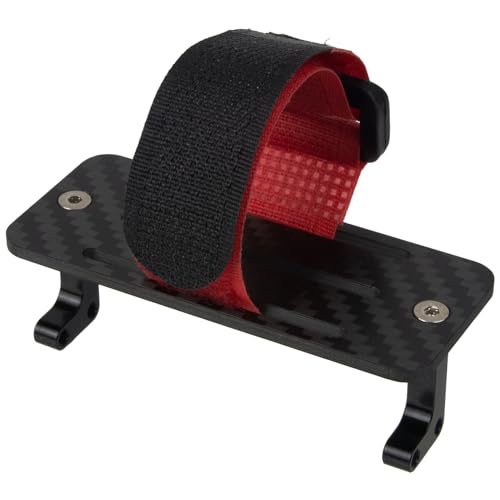 RC Car Carbon Fiber Battery Plate ESC Receiver Mount Battery Tray for 1/10 RC Crawler LCG Chassis GEN2 Axial SCX10 II 90046 90047 86100 Upgrade